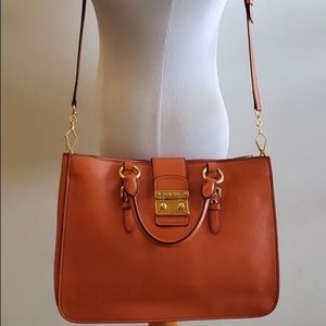 Miu Miu Madras Prada Handbag Executive Tote